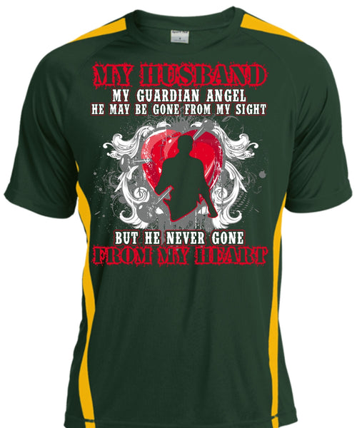My Husband My Guardian Angel T Shirt, From My Heart T Shirt, Cool Shirt
