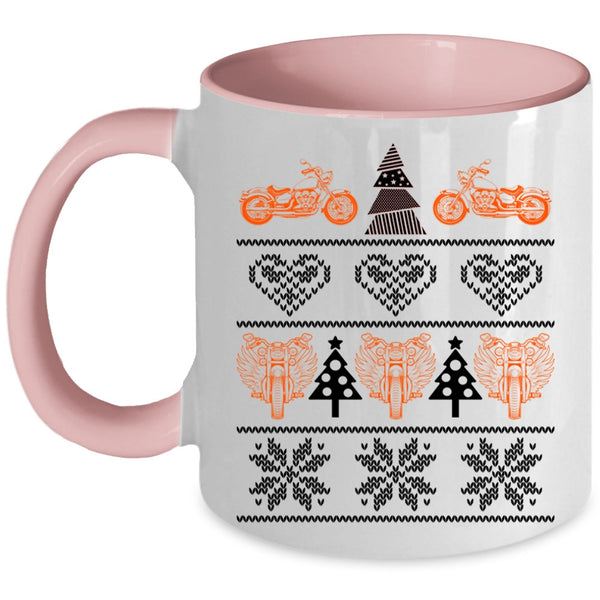Christmas Family Vacation  Coffee Mug, Awesome Biker Accent Mug