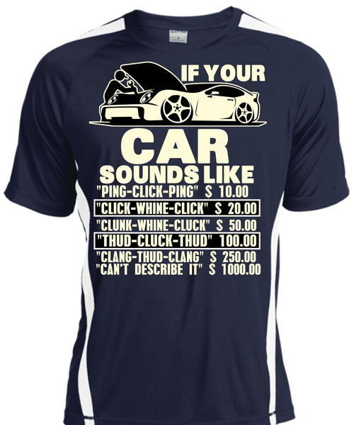 If Your Car Sounds Like T Shirt, Being A Mechanic T Shirt, Cool Shirt