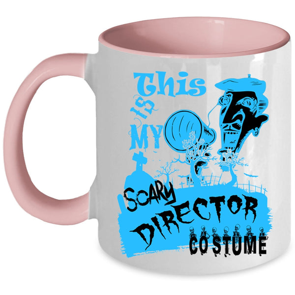 Scary Halloween Coffee Mug, This Is My Scary Director Costume Accent Mug