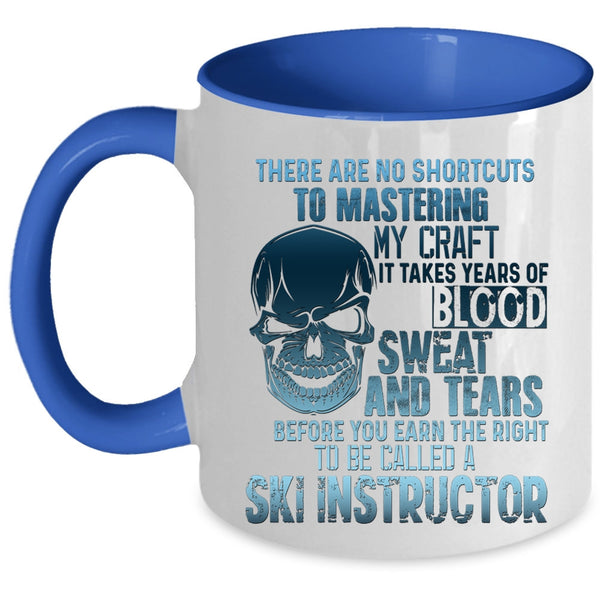 Awesome Ski Instructor Coffee Mug, To Be Called A Ski Instructor Accent Mug