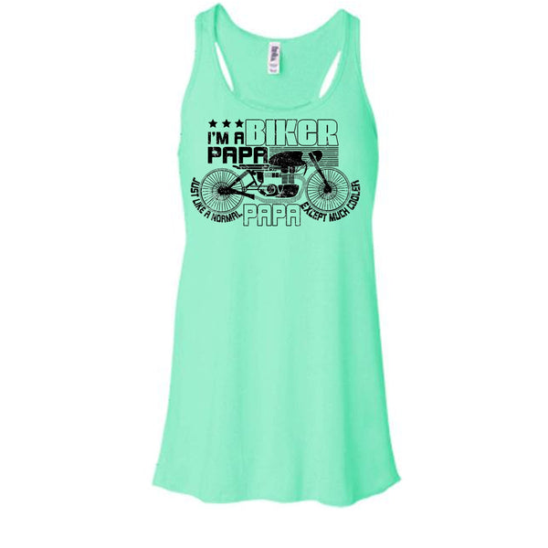 I'm A Biker Papa T Shirt, Gift For Grandpa Tank Top