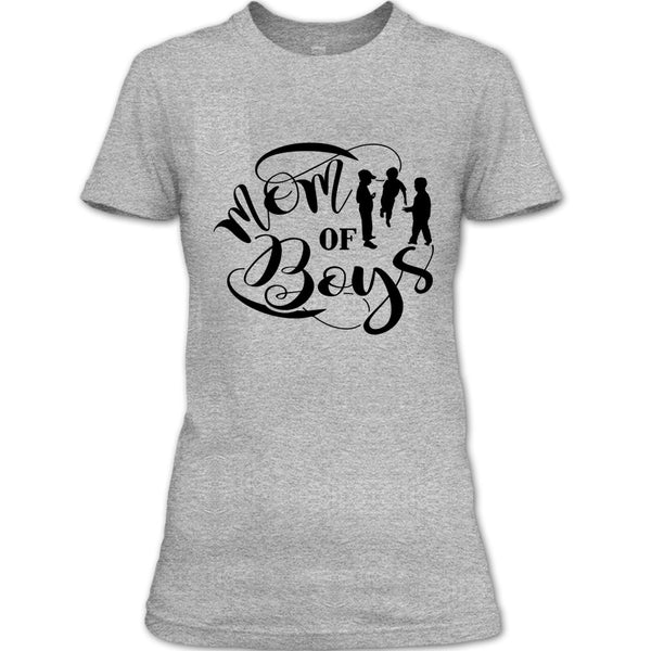 Mom Of Boys T Shirt, Mother And Son T Shirt