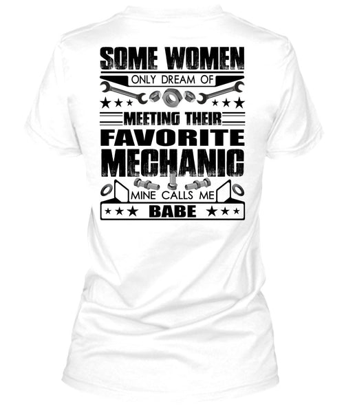 Favorite Mechanic T Shirt, I Love Mechanic T Shirt