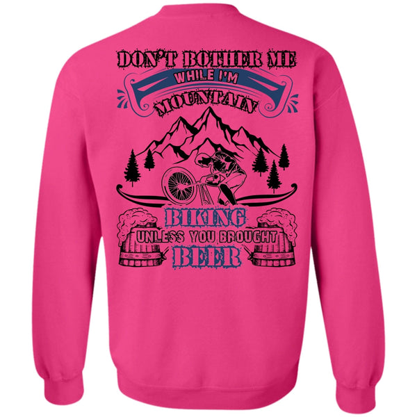 I Love Biker T Shirt, I'm Mountain Biking Sweatshirt