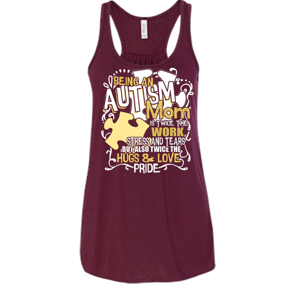 Being An Autism Mom T Shirt, I'm Autism Mom Tank Top