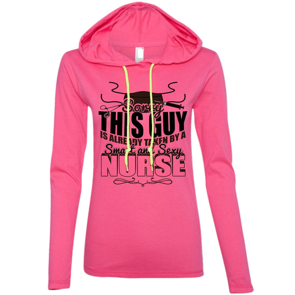 This Guy Is Already Taken By A Smart Nurse T Shirt, I Love Nursing T Shirt, Awesome T-Shirts