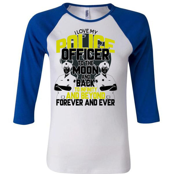 I Love My Police Officer T Shirt, I Love Police T Shirt, Awesome T-Shirts