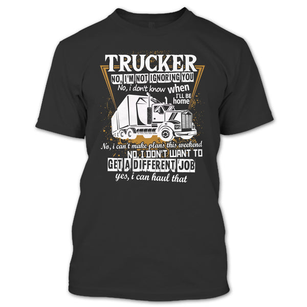 A black t-shirt with the shopify logo