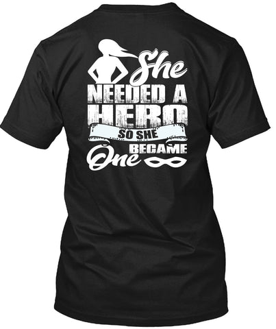 A black t-shirt with the shopify logo