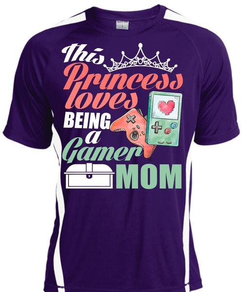 This Princess Loves T Shirt, Being A Gamer Mom T Shirt, Cool Shirt