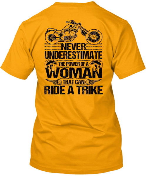 Ride A Trike T Shirt, I Love Biker T Shirt