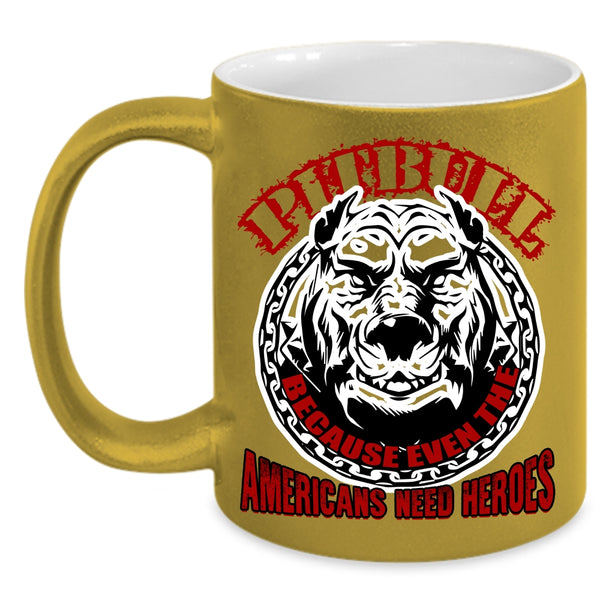 Pitbull Coffee Mug, Cool Gift For Pitbull Owner Coffee Cup