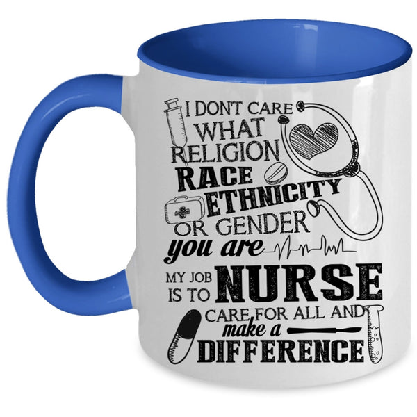 Funny Gift For Nurses Coffee Mug, Cute Nurses Accent Mug