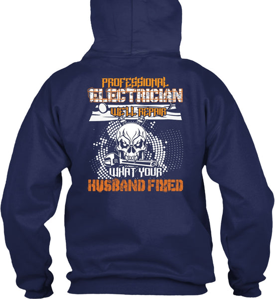 Professional Electrician T Shirt, Husband Fixed T Shirt