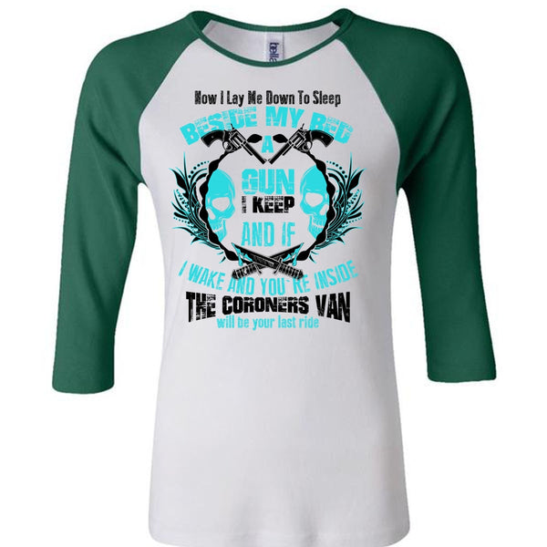 Beside My Bed A Gun T Shirt, I Love Gunning T Shirt, Awesome T-Shirts