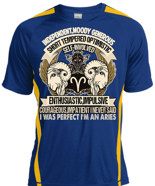 I'm An Aries T Shirt, Short Tempered Optimistic T Shirt, Cool Shirt
