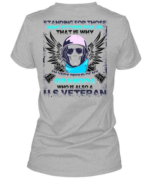 Grandpa Who Is Also US Veteran T Shirt, I Love Veteran T Shirt