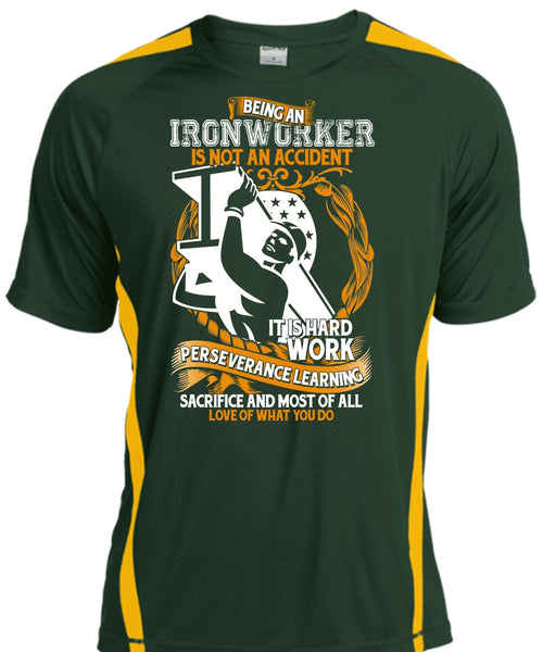 Ironworker Is Not An Accident T Shirt, It Is Hard Work T Shirt, Cool Shirt
