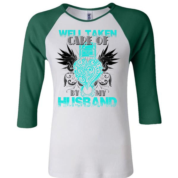 Well Taken Care Of Heart By My Husband T Shirt, I Love Husband T Shirt, Awesome T-Shirts