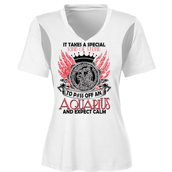 Aquarius And Expect Calm T Shirt, I Love Aquarius T Shirt, Awesome T-Shirts
