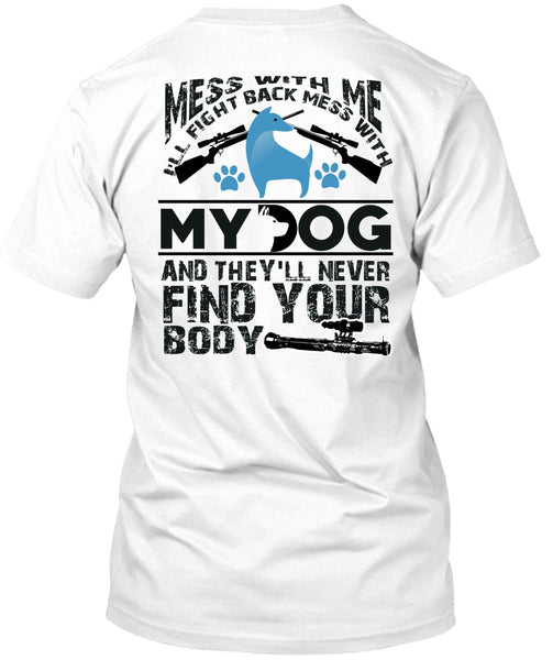 A black t-shirt with the shopify logo