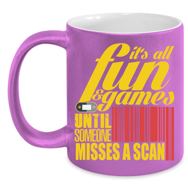 It's All Fun And Games Coffee Mug, I Love Games Coffee Cup