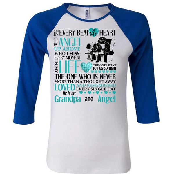 Grandpa And Angel T Shirt, I Love Grandpa T Shirt, Awesome T-Shirts