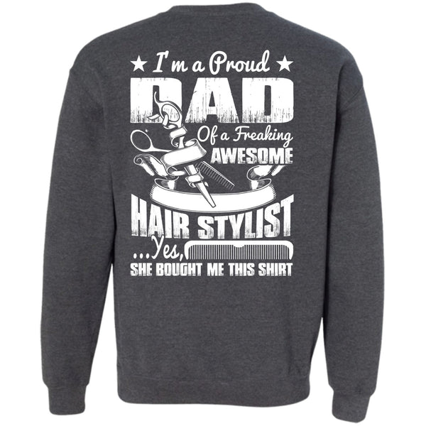 Awesome Hair Stylist T Shirt, I Love Hair Stylist Sweatshirt