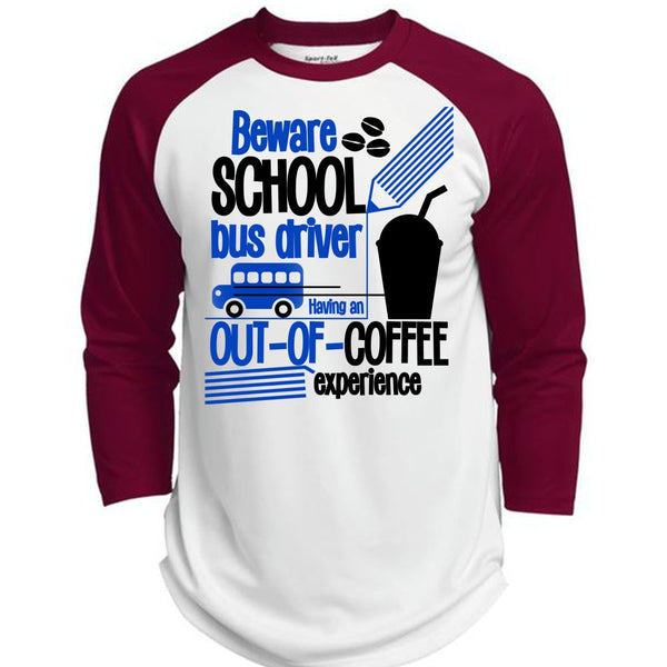 Beware School Bus Driver T Shirt, I Love Bus T Shirt, Awesome T-Shirts  (Polyester Game Baseball Jersey)