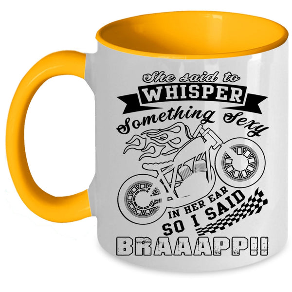 Best Gift For My Daughter Coffee Mug, Cool Motorcycles Accent Mug