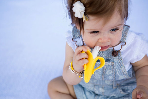 Baby Banana Infant Training Toothbrush and Teether