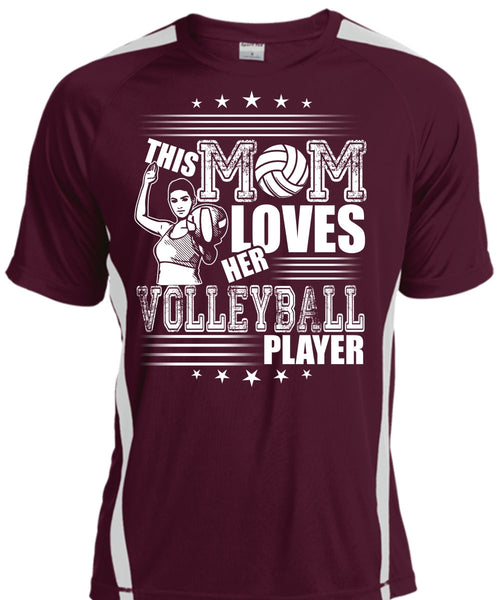 This Mom Loves Her Volleyball Player T Shirt, Being A Volleyball Coach T Shirt, Cool Shirt