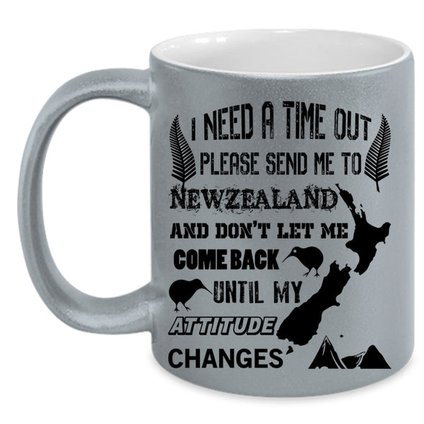 Funny Traveling Coffee Mug, Send Me To Newzealand Accent Mug