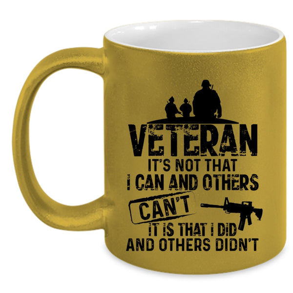 Awesome Gift For Veterans Coffee Mug, Veteran Accent Mug