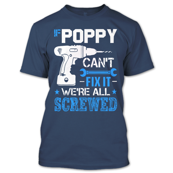 A black t-shirt with the shopify logo