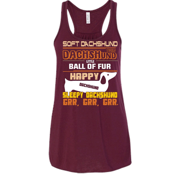 Soft Dachshund With Dachshund Little Ball Of Fur Shirt, Cool Dog Shirt