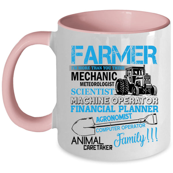 Best Gift For Famers Coffee Mug, Farmer Accent Mug