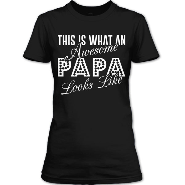 A black t-shirt with the shopify logo