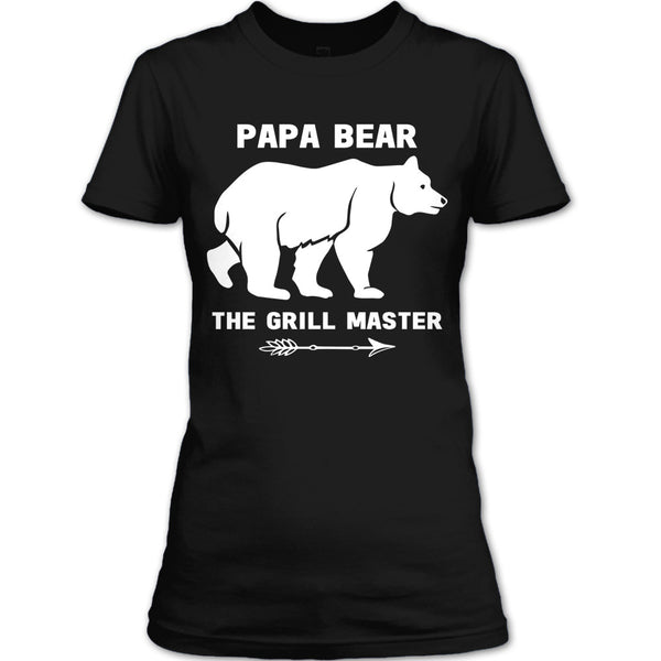 A black t-shirt with the shopify logo