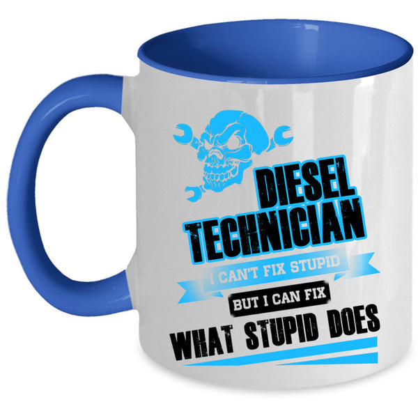 Cool Gift For Technician Coffee Mug, Diesel Technician Accent Mug