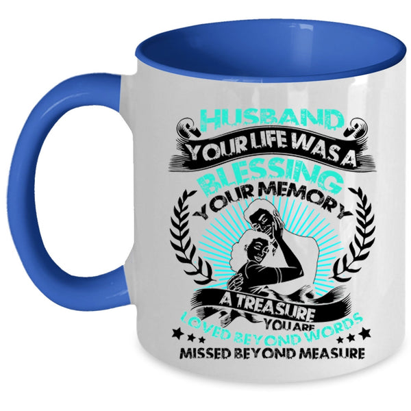 You Are Loved Beyond Words Coffee Mug, Husband Accent Mug