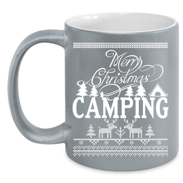 Merry Christmas Coffee Mug, Camping Coffee Cup
