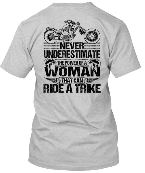Ride A Trike T Shirt, I Love Biker T Shirt