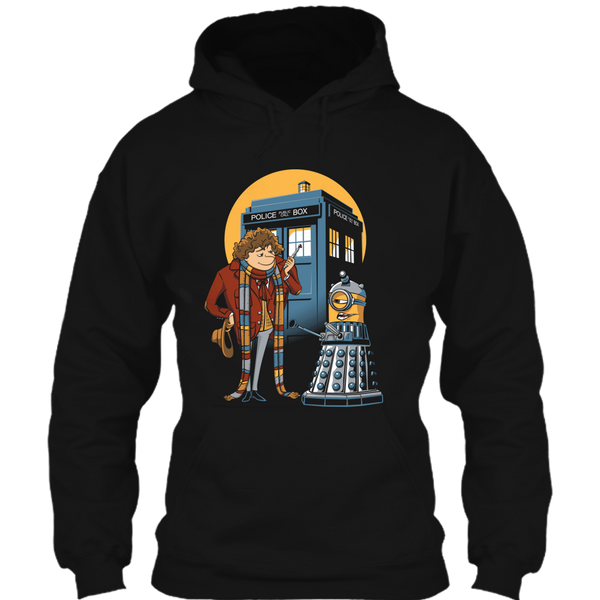 A black t-shirt with the shopify logo