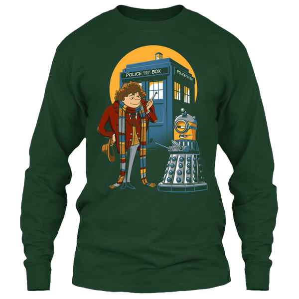 A black t-shirt with the shopify logo