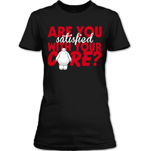 A black t-shirt with the shopify logo