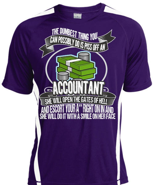 She Will Open The Gates Of Hell T Shirt, Being An Accountant T Shirt, Cool Shirt