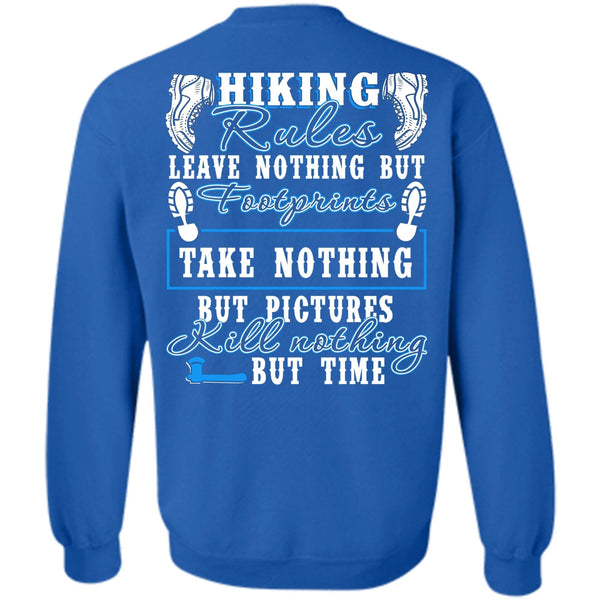 Footprint T Shirt, I Love Hiking Sweatshirt