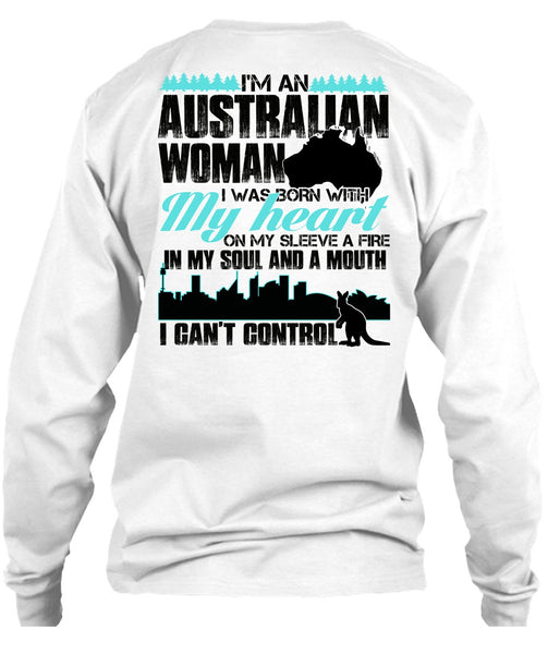 I'm An Australian Woman T Shirt, I Love Australian T Shirt